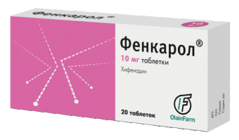Фенкарол 0,01 №20 табл. Олайнфарм