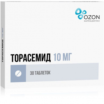 Торасемид 10мг №30 табл Озон