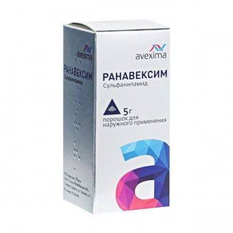 Ранавексим 5г пор. д/наруж. прим. банка Авексима