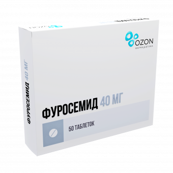 Фуросемид 40мг №50 табл.Озон