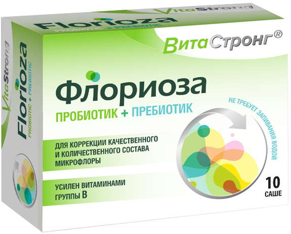 Витастронг Флориоза №10 саше пор. Farmaceutici Procemsa S.p.A.