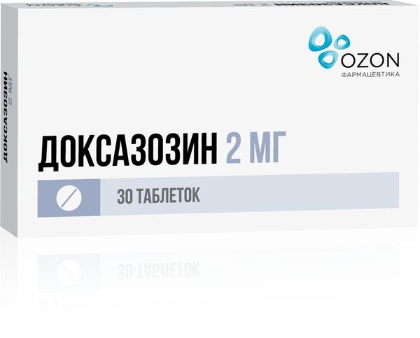 Доксазозин 2мг №30 табл. Озон