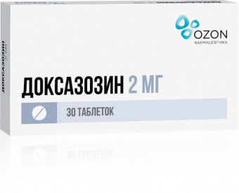 Доксазозин 2мг №30 табл. Озон